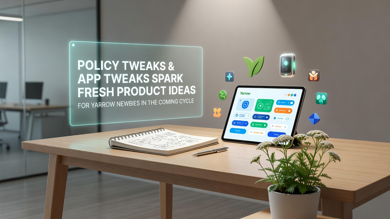 Spotlighting How Policy Tweaks and App Tweaks Spark Fresh Product Ideas for Yarrow Newbies in the Coming Cycle