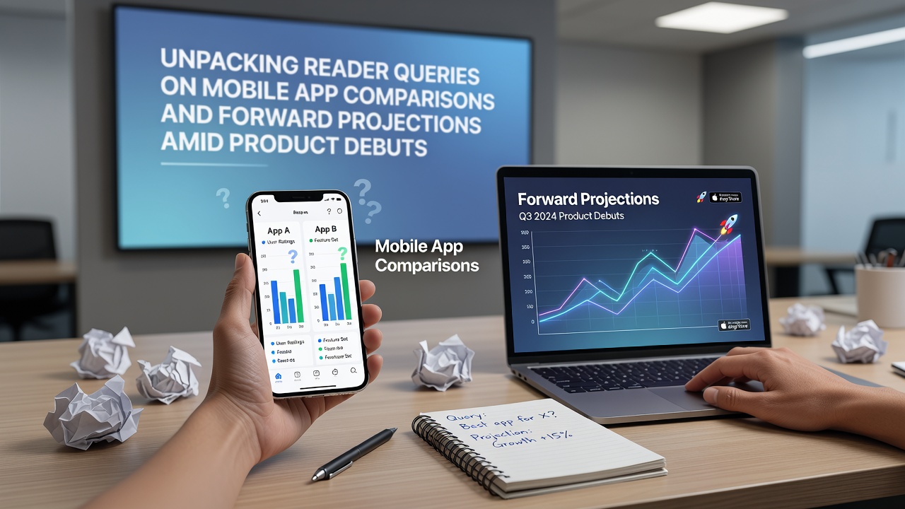 Unpacking Reader Queries on Mobile App Comparisons and Forward Projections Amid Product Debuts